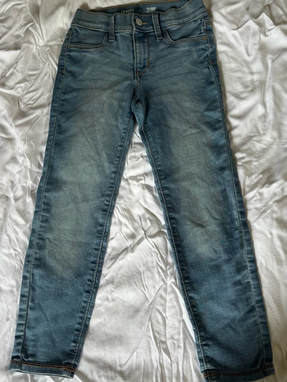 Old Navy Girl’s Mid-Rise Skinny Jeans - Faded Blue